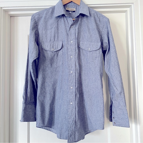 Other - Gold Collection by Roper Vintage Long Sleeve Snap Shirt